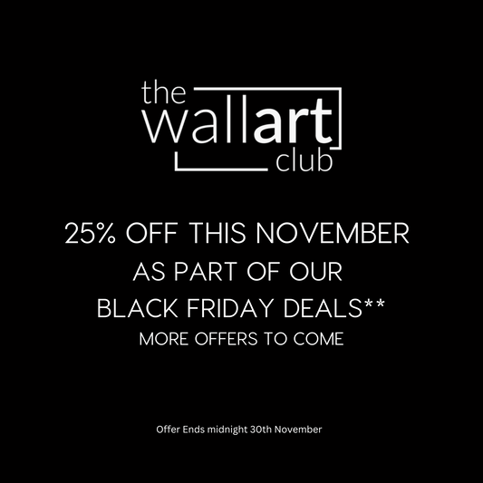 Black Friday Art Extravaganza: Unmissable Deals at THE WALL ART CLUB!