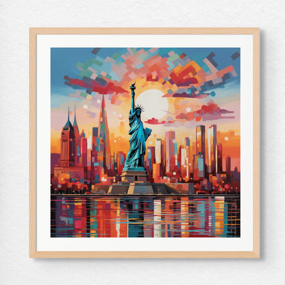 Statue of Liberty in Colour 1