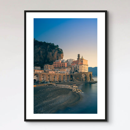 village of atrani, in the amalfi coast, italy