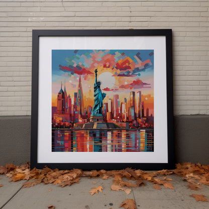 Statue of Liberty in Colour 1