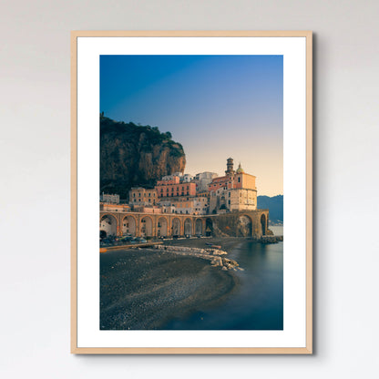 village of atrani, in the amalfi coast, italy