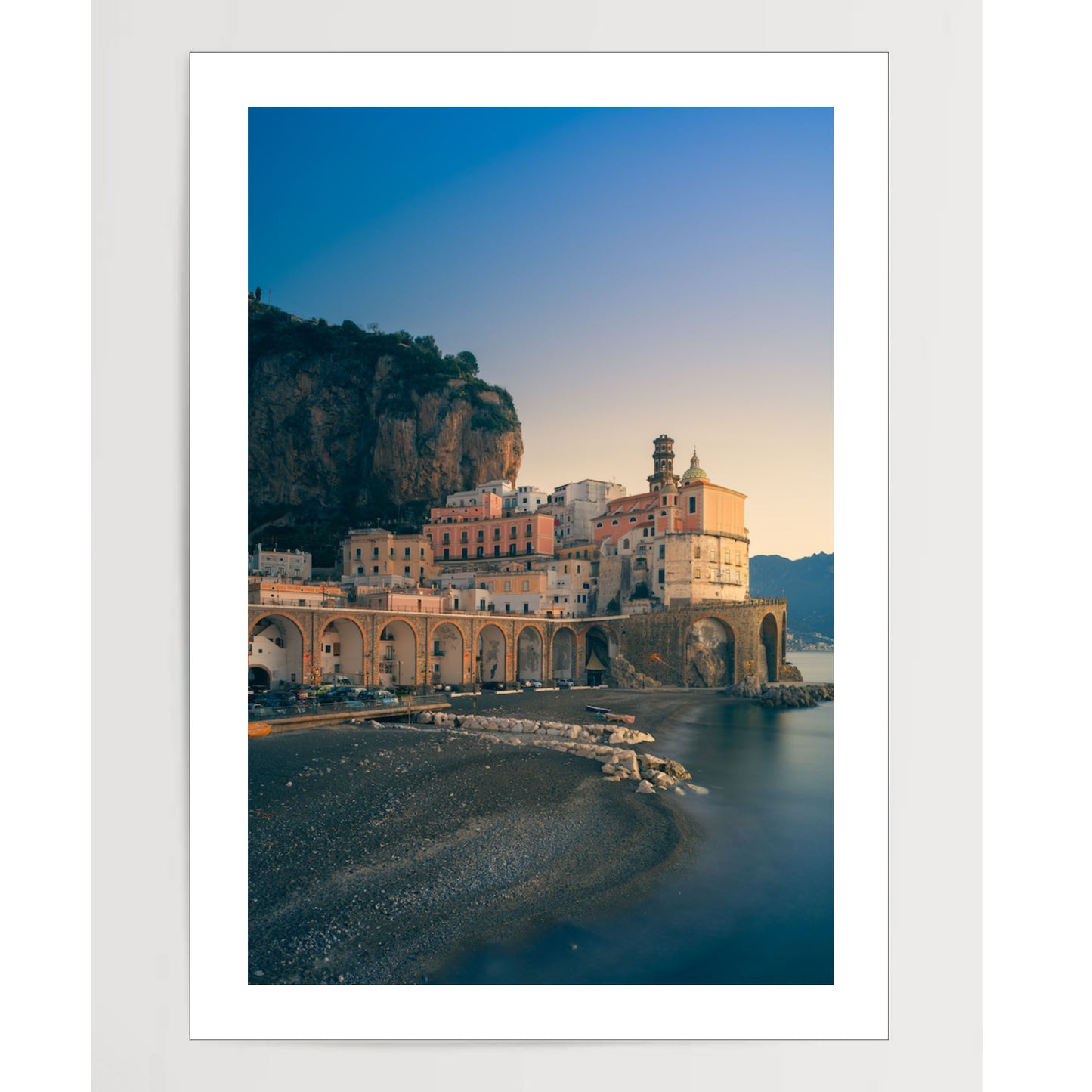 village of atrani, in the amalfi coast, italy