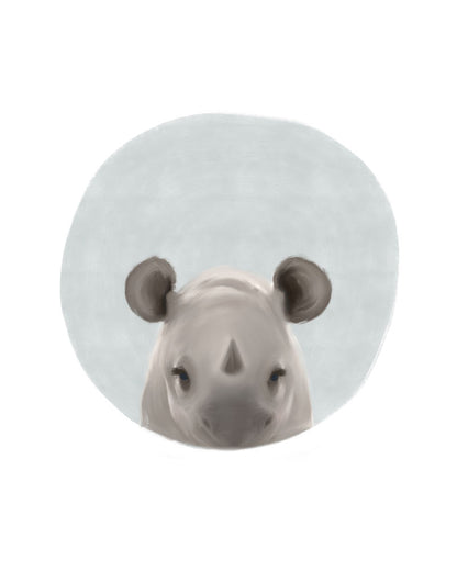 Baby Rhino Circle