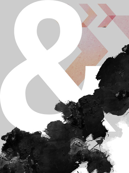 Ampersand Abstract Print