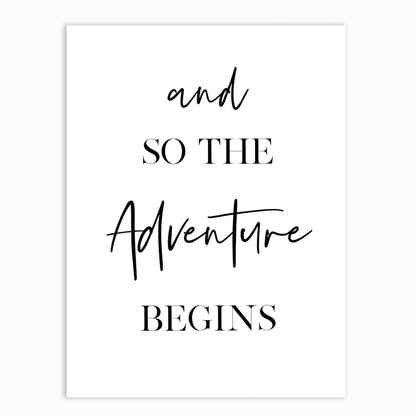 Adventure Begins