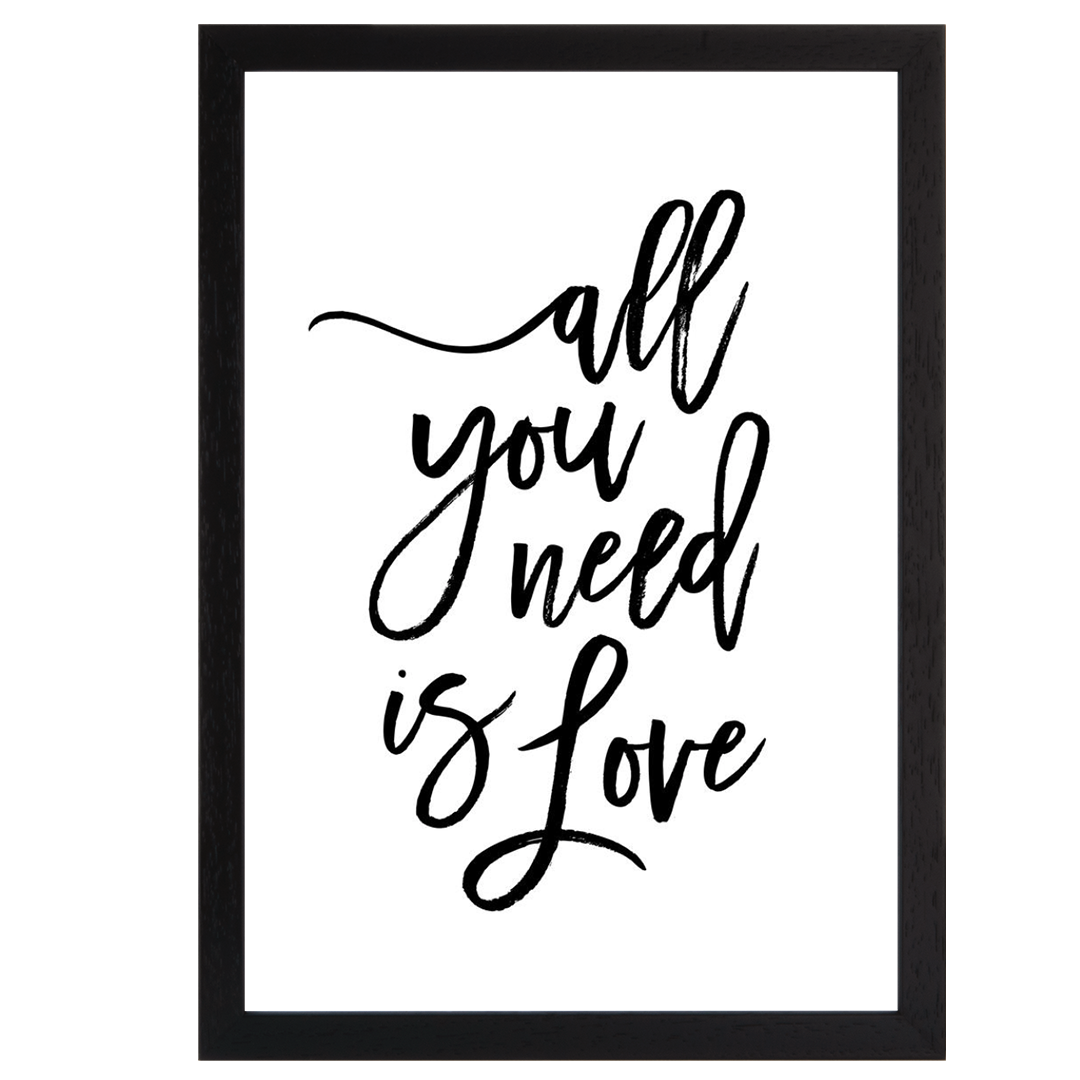 All You Need is Love