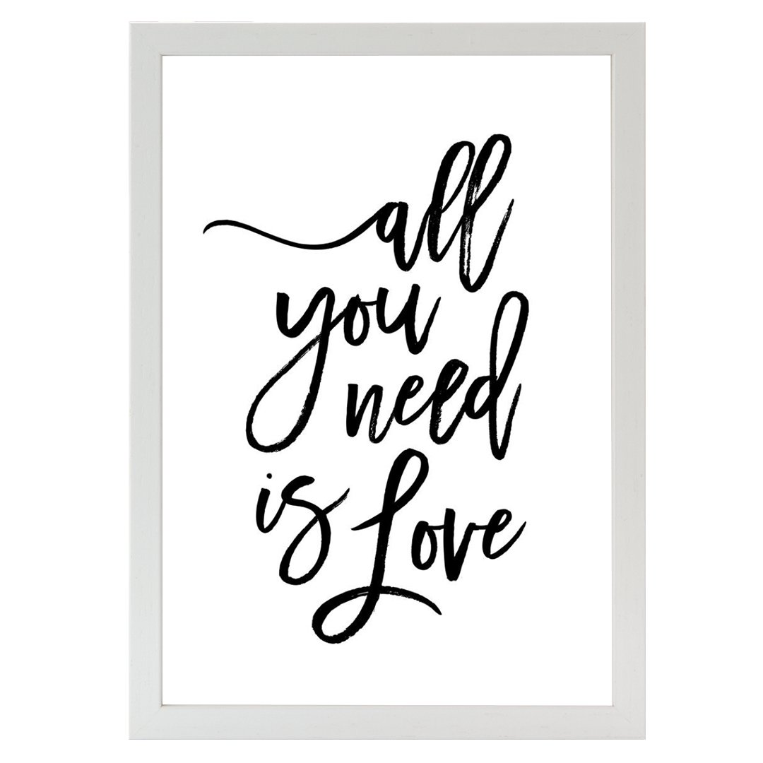 All You Need is Love