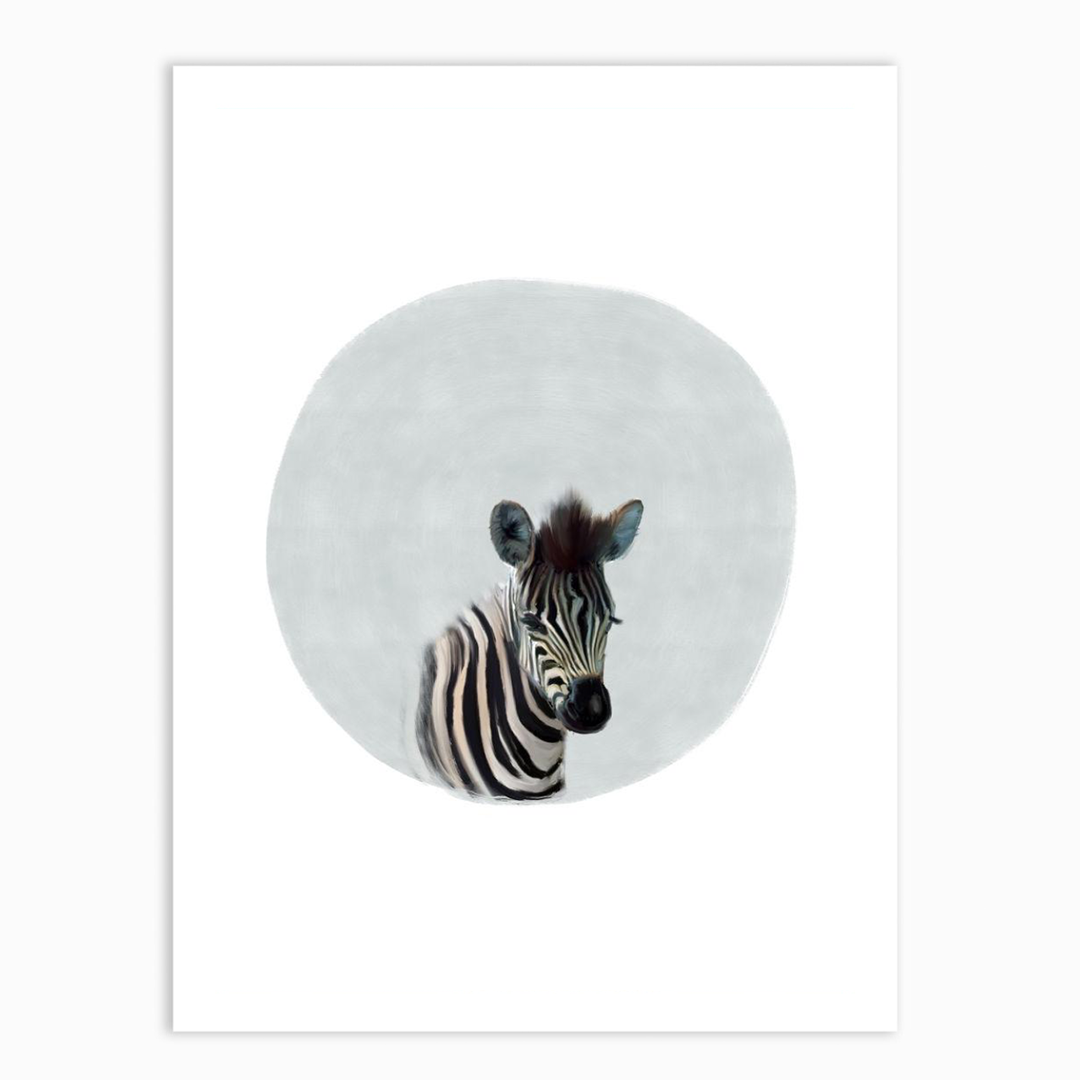 Baby Zebra Circle