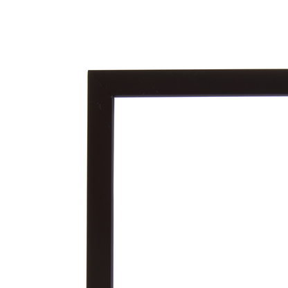 Thin black wooden frame