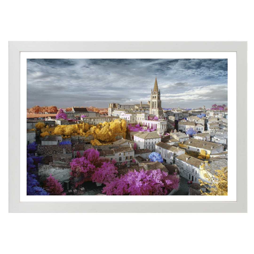 Surreal Vision of Saint-Emilion - Infrared Photography