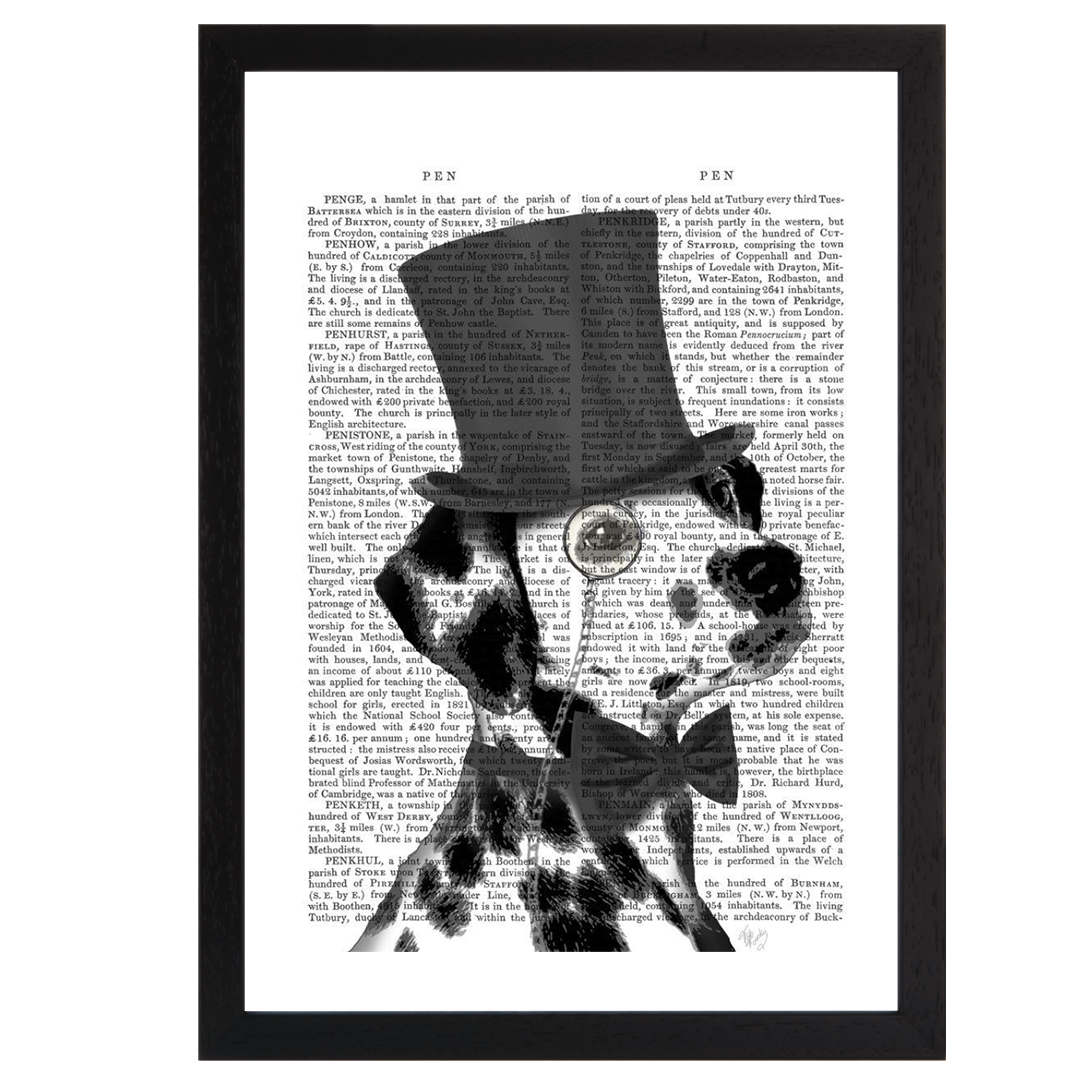 Dalmatian Formal Hound and Hat