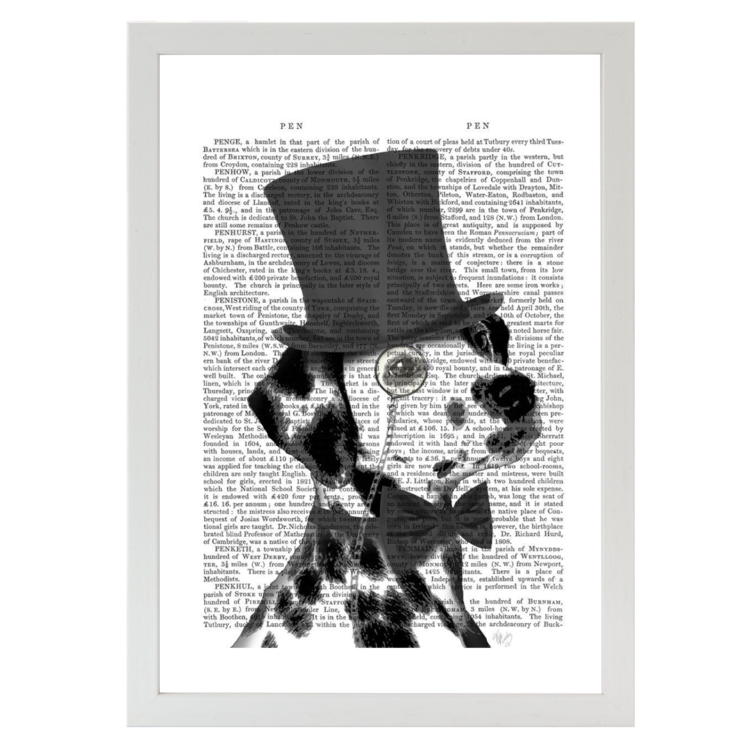 Dalmatian Formal Hound and Hat