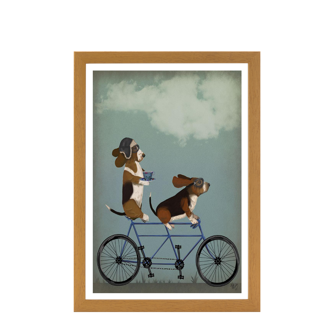 Basset Hound Tandem