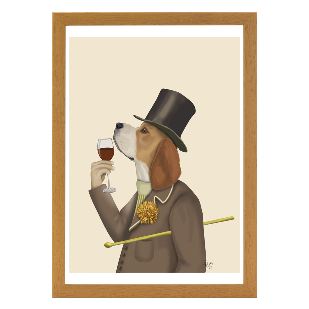 NC Beagle Wine Snob