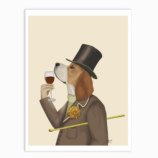 NC Beagle Wine Snob