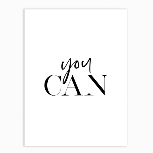 You Can