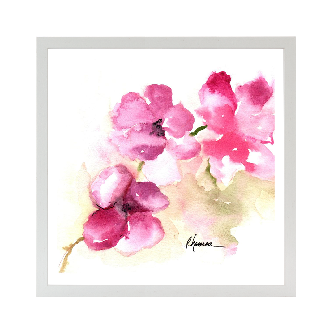 Watercolor Poppies III