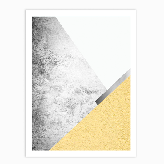Yellow and Grey Mountains 1